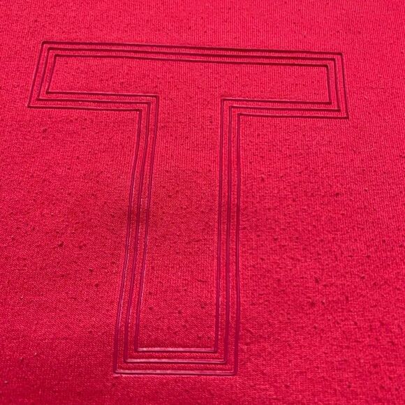 Vintage Tommy Hilfiger Tommy Jeans Mens L Crewneck Large T Sweatshirt 1999 Red - Picture 3 of 11